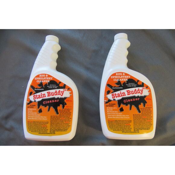 (2) Stain Buddy Cleaner Rug and Upholstery Cleaner 22 ounces New Sealed - Picture 1 of 3